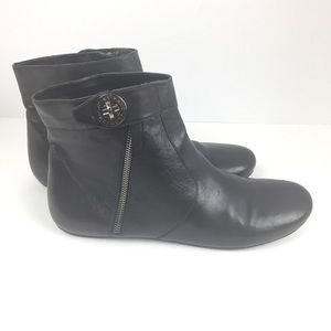 Marc by Marc Jacobs Black Leather Ankle Boot SZ 39